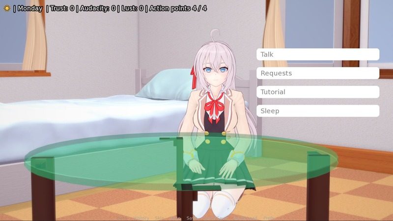 与阿尔雅一起生活 Living With Alya 版 任务推进 画面 2